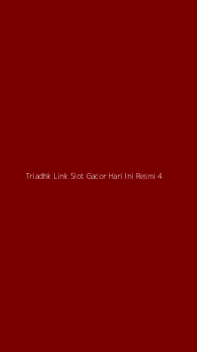 Tampilan Antarmuka Aplikasi Triadhk Link Slot Gacor Hari Ini Resmi - 4