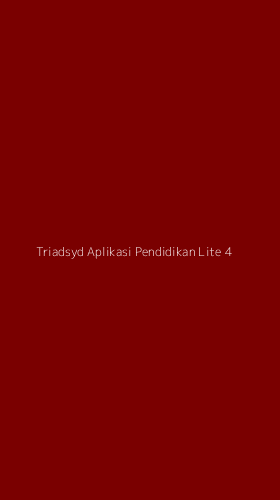 Tampilan Antarmuka Aplikasi Triadsyd Aplikasi Pendidikan Lite - 4
