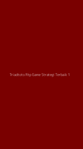 Tampilan Antarmuka Aplikasi Triadtoto Rtp Game Strategi Terbaik - 1