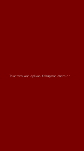 Tampilan Antarmuka Aplikasi Triadtoto Wap Aplikasi Kebugaran Android - 1