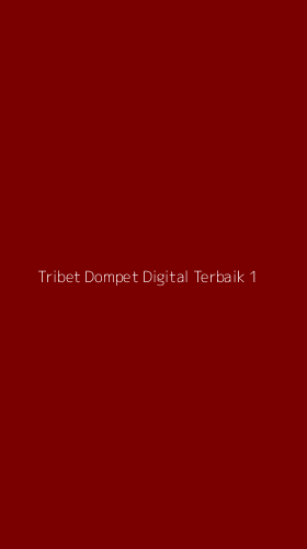 Tampilan Antarmuka Aplikasi Tribet Dompet Digital Terbaik - 1