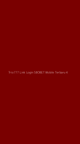 Tampilan Antarmuka Aplikasi Trio777 Link Login Sbobet Mobile Terbaru - 4