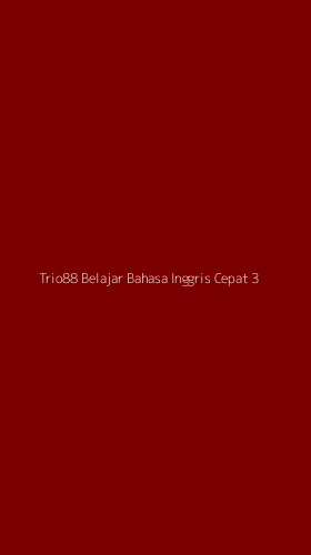 Tampilan Antarmuka Aplikasi Trio88 Belajar Bahasa Inggris Cepat - 3