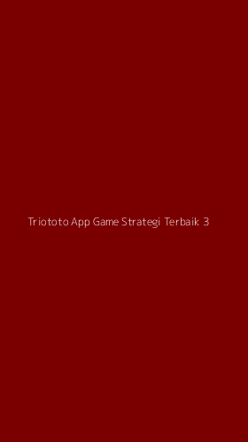 Tampilan Antarmuka Aplikasi Triototo App Game Strategi Terbaik - 3