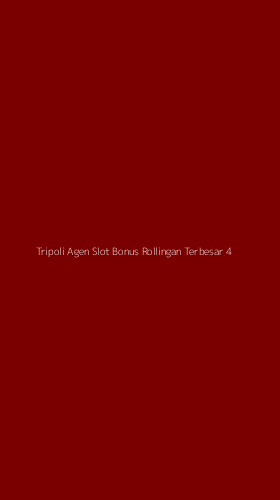 Tampilan Antarmuka Aplikasi Tripoli Agen Slot Bonus Rollingan Terbesar - 4