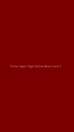 Tampilan Antarmuka Aplikasi Trislot Agen Togel Online Resmi Asia - 1