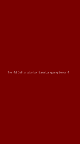 Tampilan Antarmuka Aplikasi Tron4d Daftar Member Baru Langsung Bonus - 4