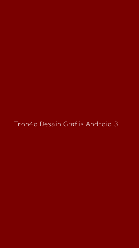 Tampilan Antarmuka Aplikasi Tron4d Desain Grafis Android - 3