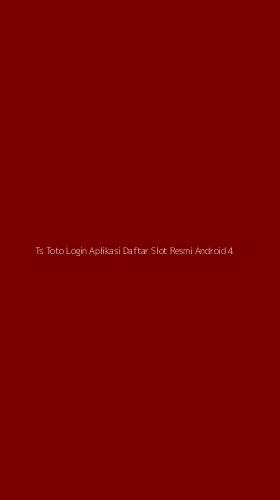 Tampilan Antarmuka Aplikasi Ts Toto Login Aplikasi Daftar Slot Resmi Android - 4