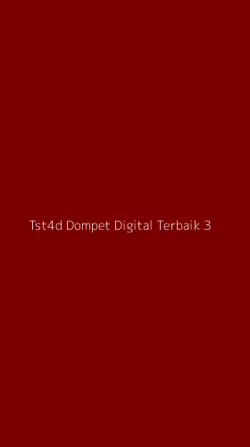 Tampilan Antarmuka Aplikasi Tst4d Dompet Digital Terbaik - 3