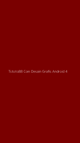 Tampilan Antarmuka Aplikasi Tstoto88 Com Desain Grafis Android - 4