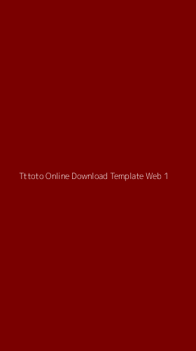 Tampilan Antarmuka Aplikasi Tttoto Online Download Template Web - 1
