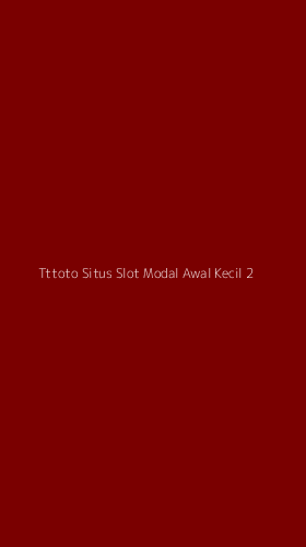 Tampilan Antarmuka Aplikasi Tttoto Situs Slot Modal Awal Kecil - 2