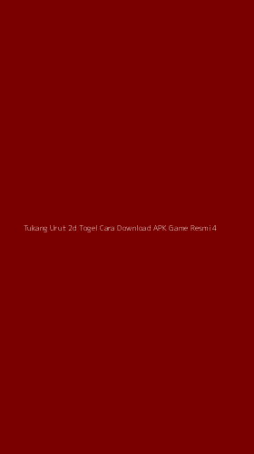 Tampilan Antarmuka Aplikasi Tukang Urut 2d Togel Cara Download Apk Game Resmi - 4