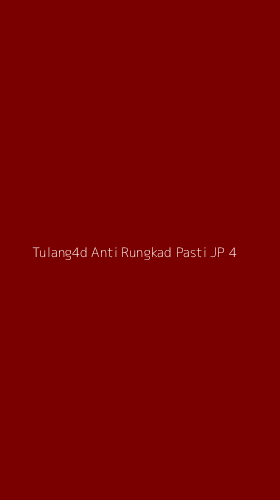 Tampilan Antarmuka Aplikasi Tulang4d Anti Rungkad Pasti Jp - 4