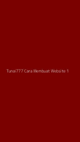 Tampilan Antarmuka Aplikasi Tunai777 Cara Membuat Website - 1
