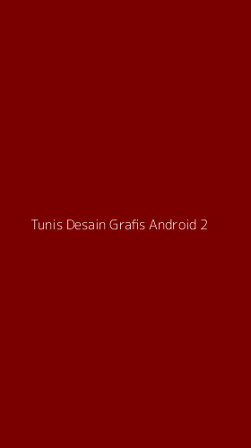 Tampilan Antarmuka Aplikasi Tunis Desain Grafis Android - 2