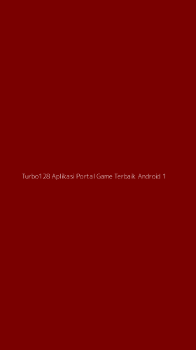 Tampilan Antarmuka Aplikasi Turbo128 Aplikasi Portal Game Terbaik Android - 1