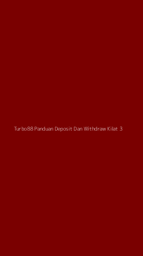 Tampilan Antarmuka Aplikasi Turbo88 Panduan Deposit Dan Withdraw Kilat - 3