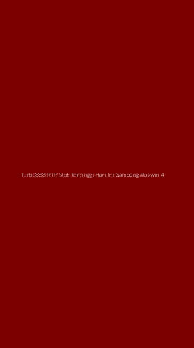 Tampilan Antarmuka Aplikasi Turbo888 Rtp Slot Tertinggi Hari Ini Gampang Maxwin - 4