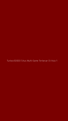 Tampilan Antarmuka Aplikasi Turbox50000 Situs Multi Game Terbesar Di Asia - 1