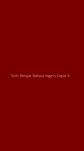 Tampilan Antarmuka Aplikasi Turki Belajar Bahasa Inggris Cepat - 4