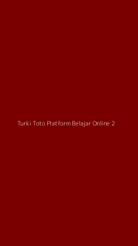 Tampilan Antarmuka Aplikasi Turki Toto Platform Belajar Online - 2