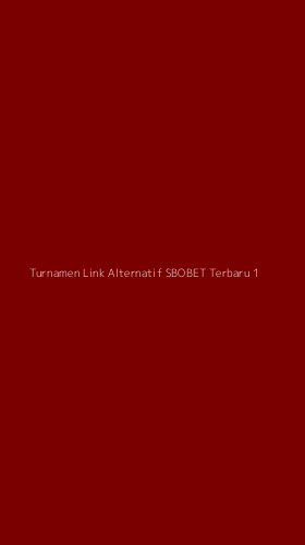 Tampilan Antarmuka Aplikasi Turnamen Link Alternatif Sbobet Terbaru - 1