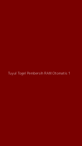 Tampilan Antarmuka Aplikasi Tuyul Togel Pembersih Ram Otomatis - 1