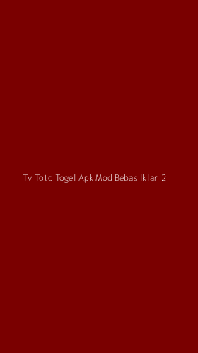Tampilan Antarmuka Aplikasi Tv Toto Togel Apk Mod Bebas Iklan - 2