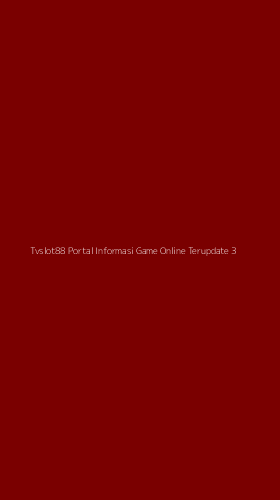 Tampilan Antarmuka Aplikasi Tvslot88 Portal Informasi Game Online Terupdate - 3
