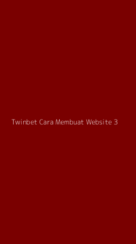 Tampilan Antarmuka Aplikasi Twinbet Cara Membuat Website - 3