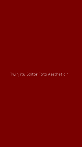 Tampilan Antarmuka Aplikasi Twinjitu Editor Foto Aesthetic - 1