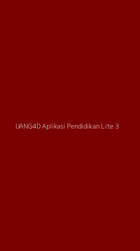 Tampilan Antarmuka Aplikasi Uang4d Aplikasi Pendidikan Lite - 3