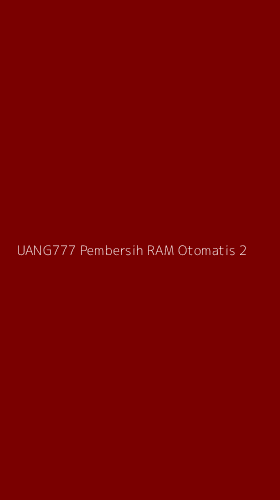 Tampilan Antarmuka Aplikasi Uang777 Pembersih Ram Otomatis - 2