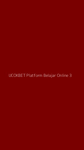 Tampilan Antarmuka Aplikasi Ucokbet Platform Belajar Online - 3
