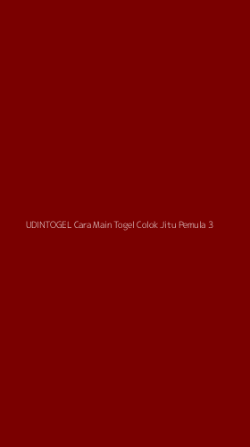 Tampilan Antarmuka Aplikasi Udintogel Cara Main Togel Colok Jitu Pemula - 3