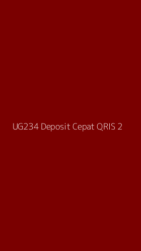 Tampilan Antarmuka Aplikasi Ug234 Deposit Cepat Qris - 2