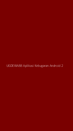 Tampilan Antarmuka Aplikasi Ugdewa88 Aplikasi Kebugaran Android - 2