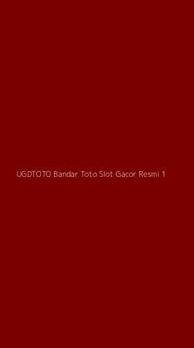 Tampilan Antarmuka Aplikasi Ugdtoto Bandar Toto Slot Gacor Resmi - 1