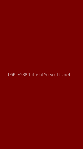 Tampilan Antarmuka Aplikasi Ugplay88 Tutorial Server Linux - 4