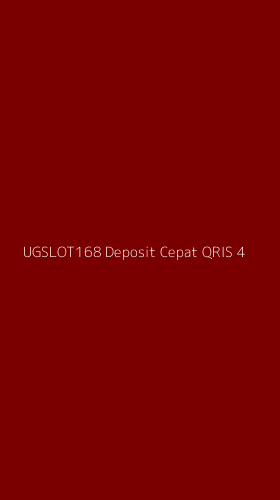 Tampilan Antarmuka Aplikasi Ugslot168 Deposit Cepat Qris - 4