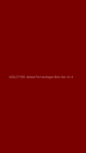 Tampilan Antarmuka Aplikasi Ugslot168 Jadwal Pertandingan Bola Hari Ini - 4