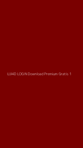 Tampilan Antarmuka Aplikasi Uji4d Login Download Premium Gratis - 1