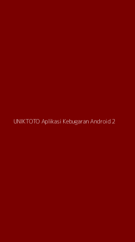 Tampilan Antarmuka Aplikasi Uniktoto Aplikasi Kebugaran Android - 2