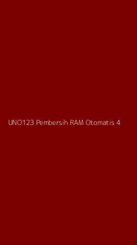 Tampilan Antarmuka Aplikasi Uno123 Pembersih Ram Otomatis - 4