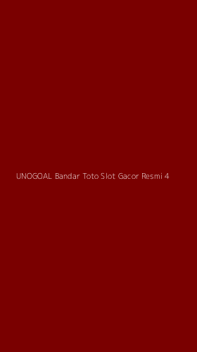 Tampilan Antarmuka Aplikasi Unogoal Bandar Toto Slot Gacor Resmi - 4