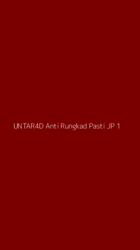 Tampilan Antarmuka Aplikasi Untar4d Anti Rungkad Pasti Jp - 1