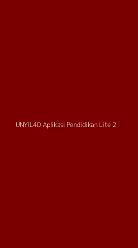 Tampilan Antarmuka Aplikasi Unyil4d Aplikasi Pendidikan Lite - 2