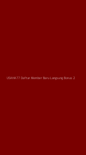 Tampilan Antarmuka Aplikasi Usaha77 Daftar Member Baru Langsung Bonus - 2